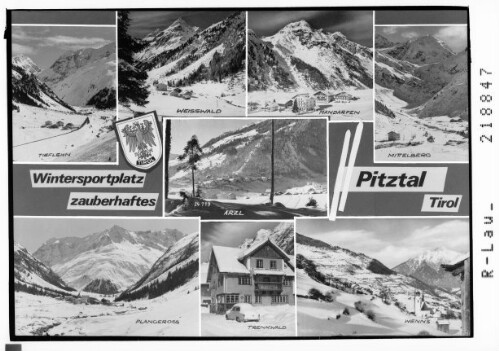 Wintersportplatz zauberhaftes Pitztal Tirol