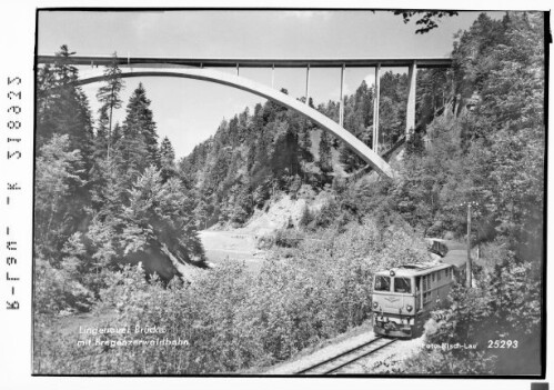Lingenauer Brücke mit Mit Bregenzerwaldbahn