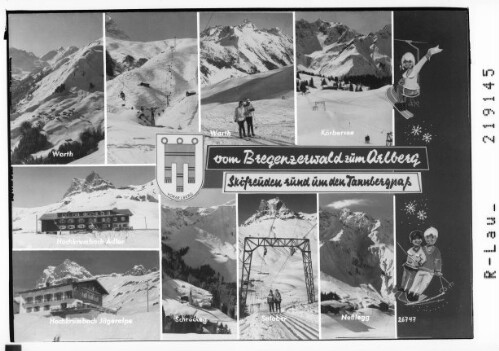 Vom Bregenzerwald zum Arlberg / Skifreuden rund um den Tannbergpaß