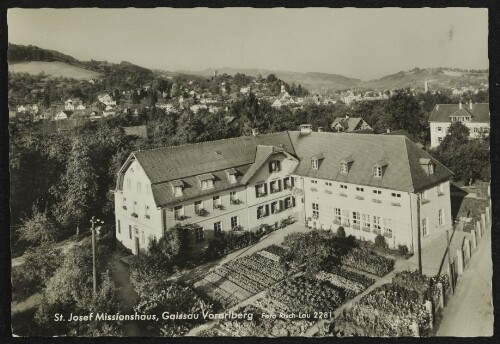 St. Josef Missionshaus, Gaissau Vorarlberg