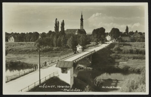 Höchst, Vorarlberg : -Rheinbrücke-
