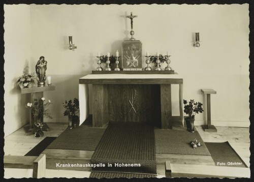 Krankenhauskapelle in Hohenems