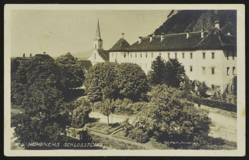 Hohenems Schlossplatz