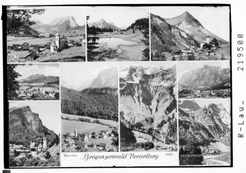 Bregenzerwald Vorarlberg : [Bregenzerwald und Tannberg]