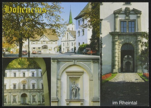 Hohenems im Rheintal : [Hohenems mit Motiven aus dem Palast Hohenems im Rheintal, Vorarlberg, Österreich ...]