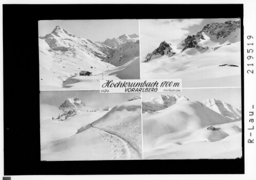 Hochkrumbach 1700 m Vorarlberg