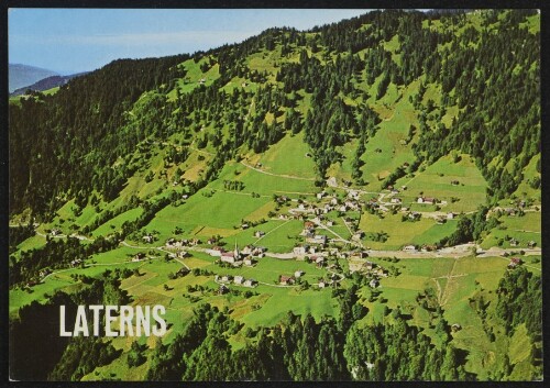 Laterns : [Laterns, 900-1150 m Vorarlberg ...]