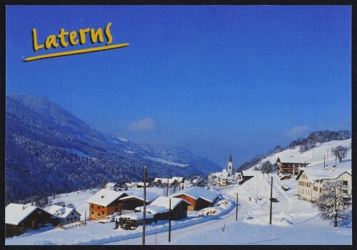 Laterns : [Wintersportort Laternsertal Vorarlberg - Austria ...]