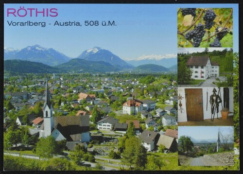 Röthis Vorarlberg - Austria, 508 ü. M. : [A-6832 Röthis im Vorarlberger Vorderland, Österreich www.roethis.at, information@roethis.at Tel.: 0043 (0) 55 22 / 45 325 ...]