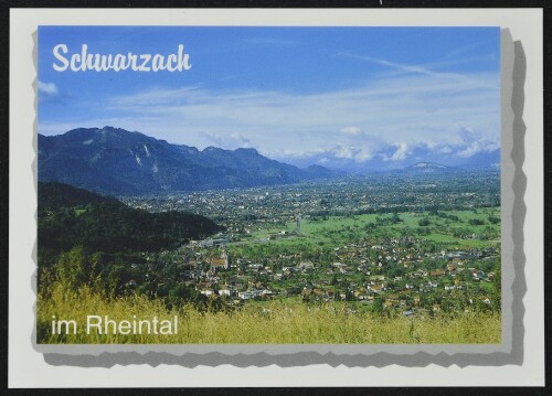 Schwarzach im Rheintal : [Schwarzach im Rheintal Vorarlberg, Österreich ...]
