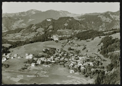 Übersaxen in Vorarlberg