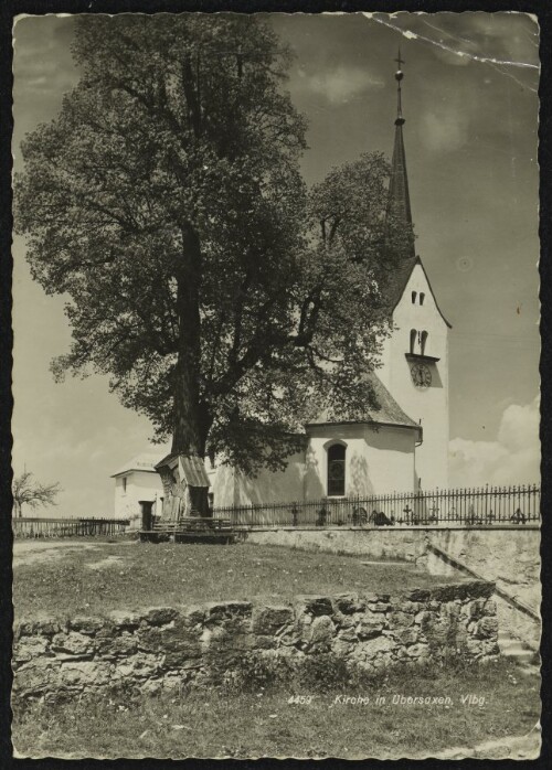 Kirche in Übersaxen, Vlbg.