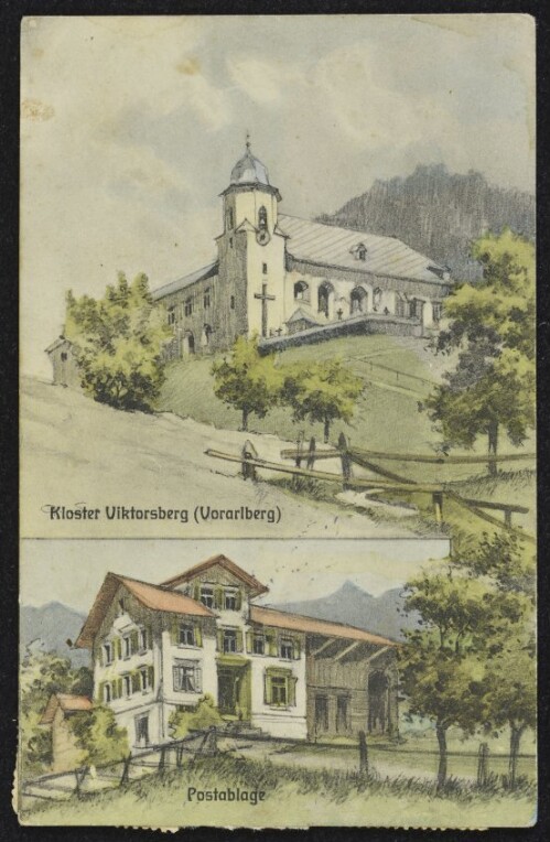 Kloster Viktorsberg (Vorarlberg) : Postablage : [Postkarte ...]