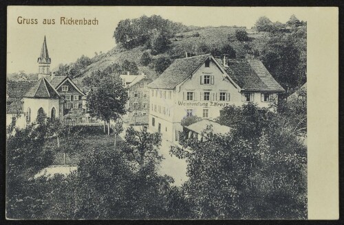 [Wolfurt] Gruss aus Rickenbach : [Postkarte ...]
