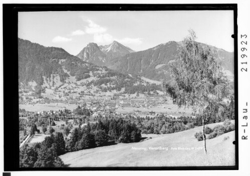 Nenzing, Vorarlberg : [Nenzing im Walgau gegen Eckskopf und Burgstallkopf]