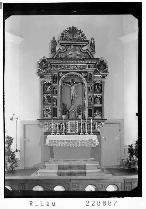 [Hochaltar in der Seekapelle in Bregenz]