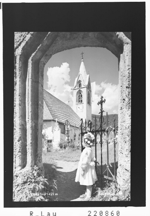 Aus Serfaus in Tirol 1421 m : [Pfarrkirche in Serfaus]