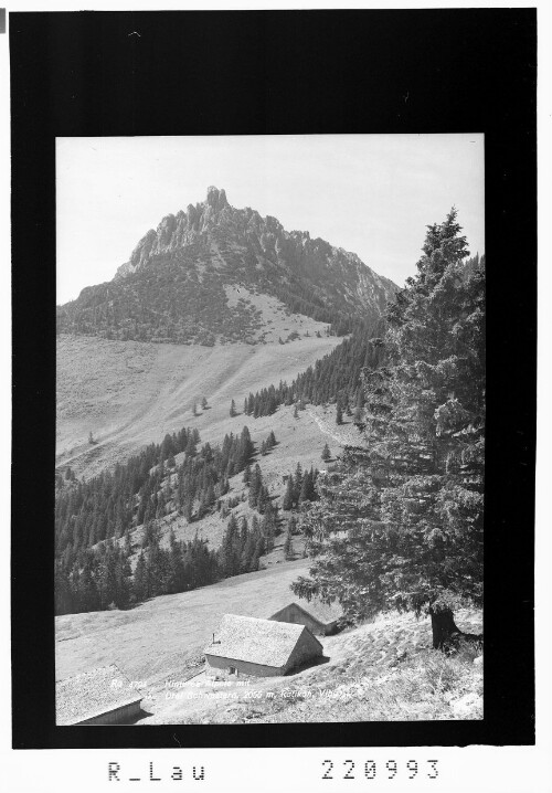 Hinteres Älpele mit Drei Schwestern 2055 m / Vorarlberg