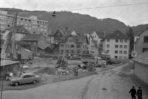 Bauarbeiten im Bregenzer Weiherviertel