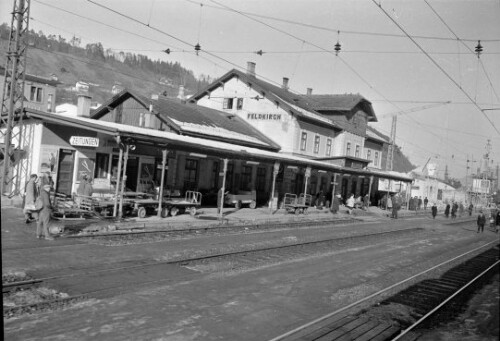 Abbruch des Feldkircher Bahnhofs