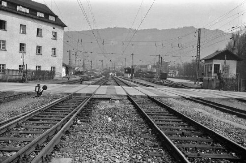 Bahnübergang Vorklostergasse in Bregenz