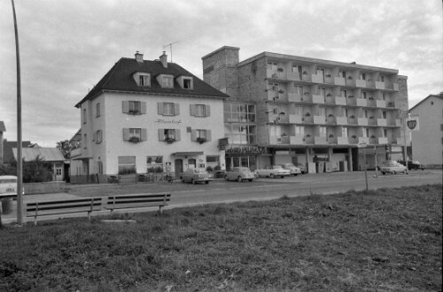 Gasthaus Rheinhof in der Bregenzer Rheinstraße