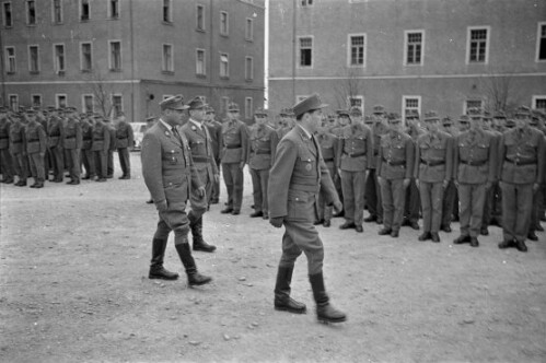 Kommandowechsel beim Jägerbataillon 23 in der Kaserne in Bregenz