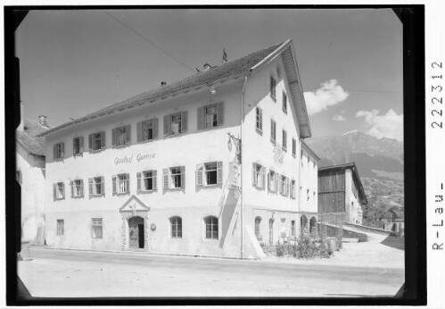 [Gasthof Gemse in Prutz im Oberinntal / Tirol]