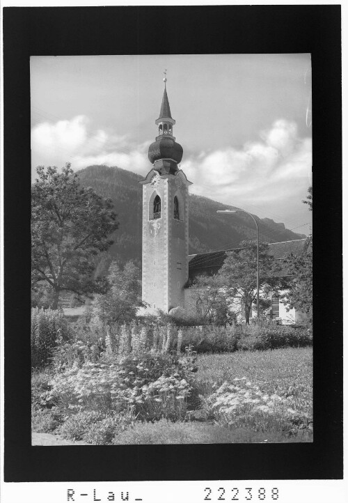 Kirche in Tösens im Oberinntal in Tirol