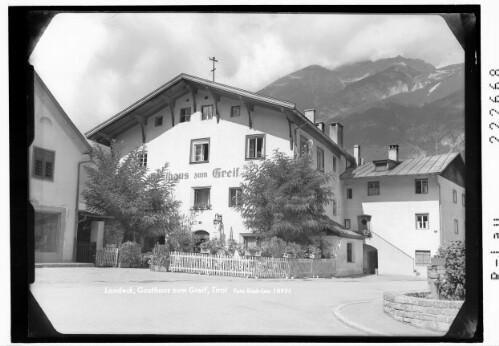 Landeck / Gasthaus zum Greif / Tirol