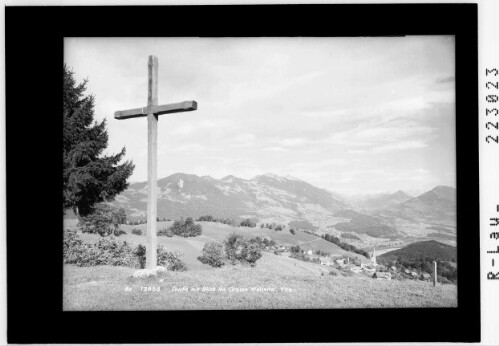 Gurtis mit Blick ins Grosse Walsertal / Vorarlberg