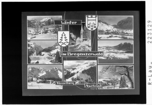 Winter im Bregenzerwald / Vorarlberg / Austria : [Winter im Bregenzerwald und am Tannberg]