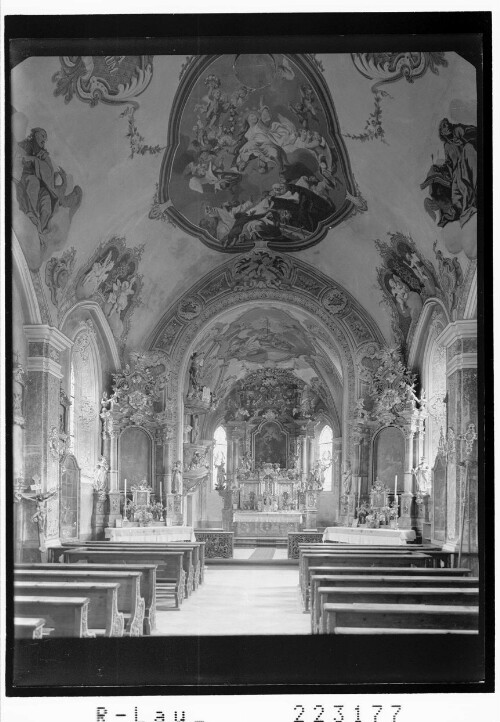 [Pfarrkirche in Serfaus / Tirol]