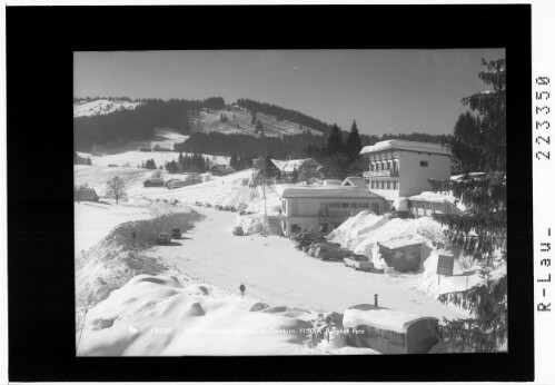 Wintersportplatz Bödele ob Dornbirn 1150 m / Berghof Fetz