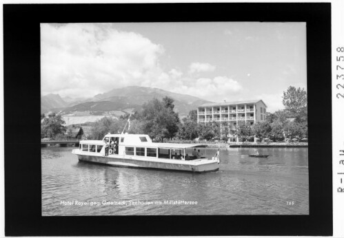 Hotel Royal gegen Gmeineck / Seeboden am Millstättersee