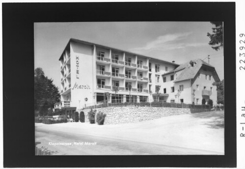 Klopeinersee / Hotel Marolt