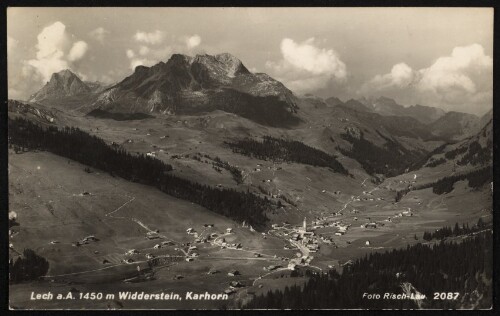Lech a. A. 1450 m Widderstein, Karhorn