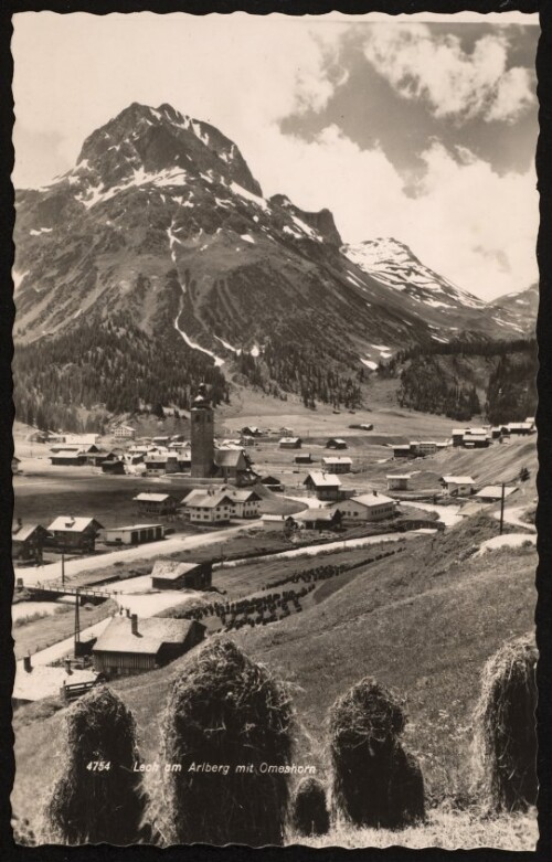 Lech am Arlberg mit Omeshorn