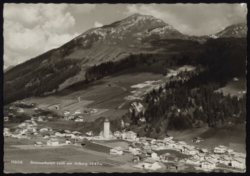 Sommerkurort Lech am Arlberg 1447 m