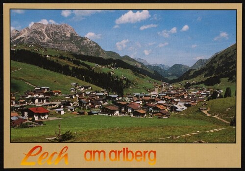Lech am arlberg : [Sommer - Freizeit - Erlebnis in Lech 1447 m am Arlberg, Vorarlberg - Austria ...]