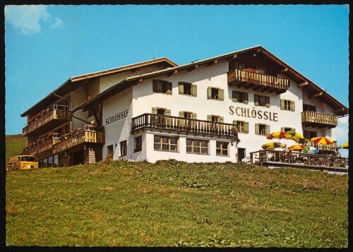 [Lech] : [Berggasthof Schlößle A-6764 Lech am Arlberg, Oberlech, 1750 m Telefon 0 55 83 / 304 ...]