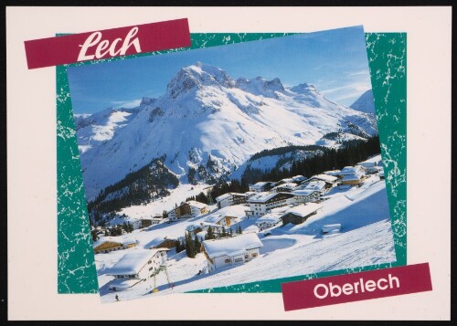 Lech : Oberlech : [Skizentrum Lech - Oberlech am Arlberg mit Omeshorn 2557 m ...]