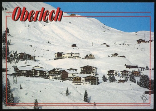 [Lech] Oberlech : [Internationaler Wintersportplatz Lech am Arlberg, 1450 m Oberlech, 1730 m Vorarlberg, Österreich ...]