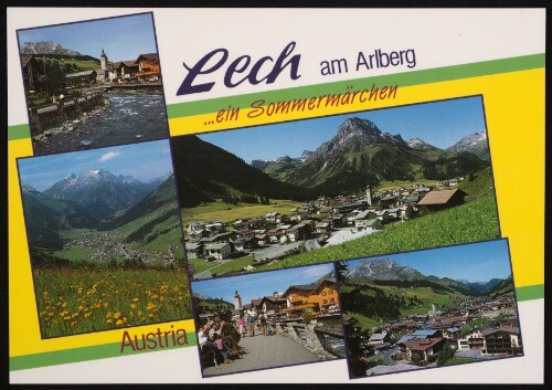 Lech am Arlberg ... ein Sommermärchen Austria : [Lech am Arlberg 1450 - 1730 m ...]