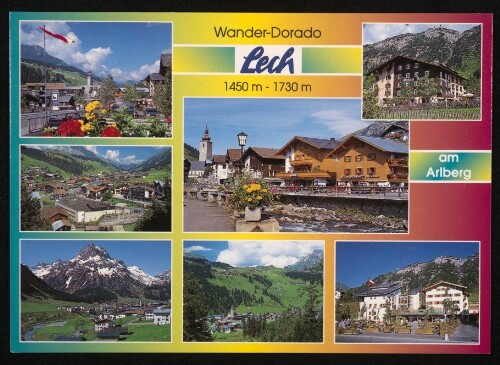 Wander-Dorado Lech 1450 m - 1730 m am Arlberg : [Lech am Arlberg 1450 m - 1730 m ...]