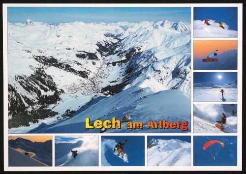 Lech am Arlberg : [Lech am Arlberg vom Omeshorn Vorarlberg, Österreich ...]