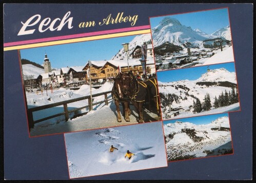 Lech am Arlberg : [Wintersportplatz Lech 1450 m - 1730 m am Arlberg ...]