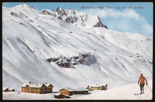 [Lech] Wintersportplatz Zürs (1720 m) am Arlberg