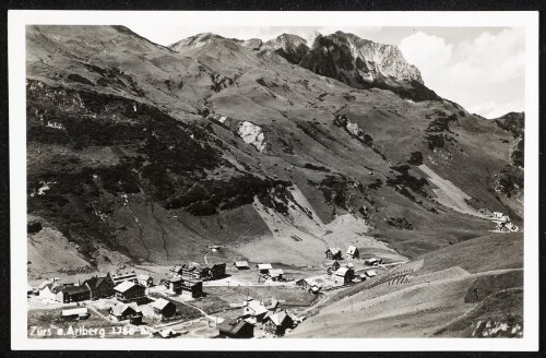 [Lech] Zürs a. Arlberg 1780 m.
