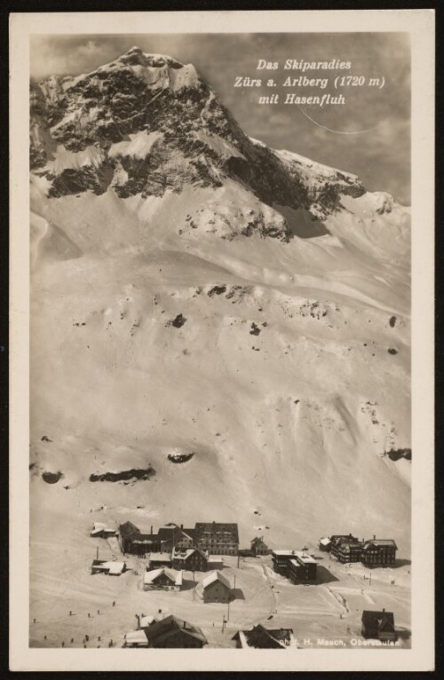 [Lech] Das Skiparadies Zürs a. Arlberg (1720 m) mit Hasenfluh